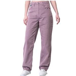 Empyre Womens Tori Seafog Corduroy Skate Pants Light Purple Size 4